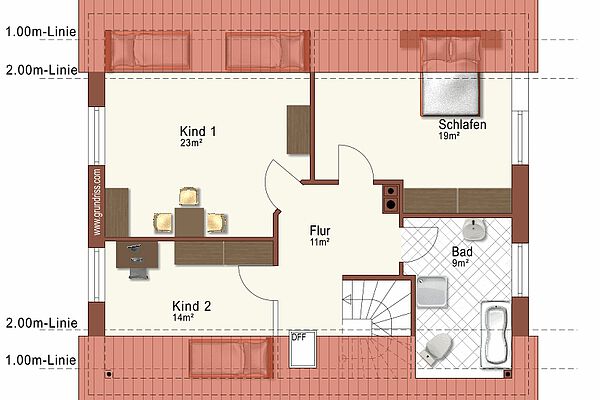 Grundriss DG