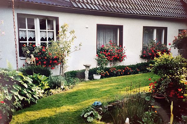 Garten früher