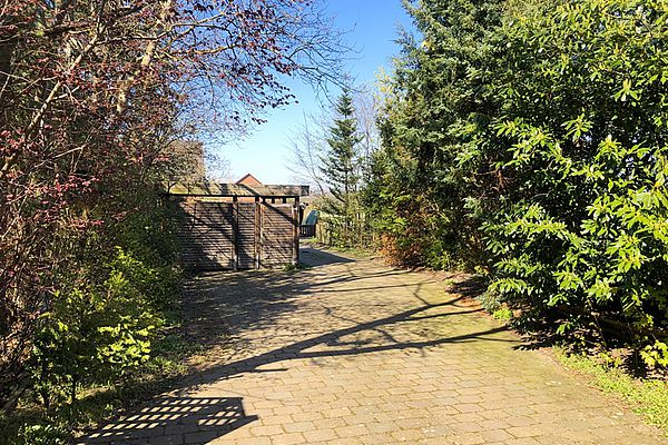 Auffahrt mit 2. Carport